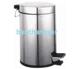 THÙNG RÁC INOX ĐẠP CHÂN 8L