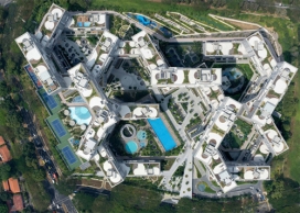 Các chung cư thiết kế đẹp lạ kiến nhiều người mê