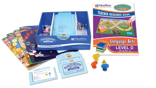 Grade 4 Language Arts Curriculum Mastery® Game - Class-Pack Edition