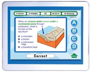 High School Earth Science Review Interactive Whiteboard CD-ROM - Site License