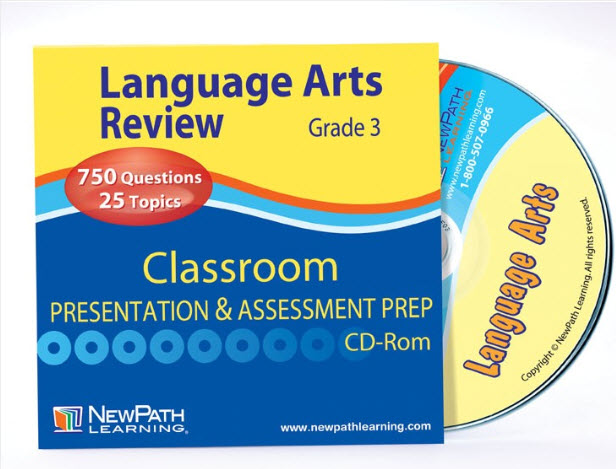 NEW YORK Grade 3 Language Arts Interactive Whiteboard CD-ROM - Site License