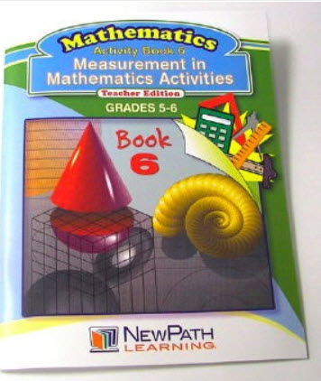Measurement in Mathematics Activities Series Workbook - Book 6 - Grades 5 - 6 - Print Version
