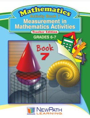 Measurement in Mathematics Activities Series - Book 7 - Grades 6 - 7 - Downloadable eBook