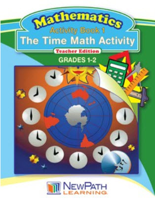 The Time Math Activity Series - Book 2 - Grades 3 - 4 - Downloadable eBook