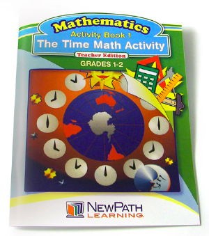 The Time Math Activity Series Workbook - Book 1 - Grades 1 - 2 - Print Version