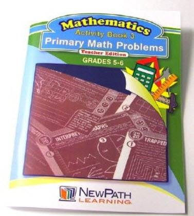 Primary Math Problems Series Workbook - Book 3 - Grades 5 - 6 - Print Version