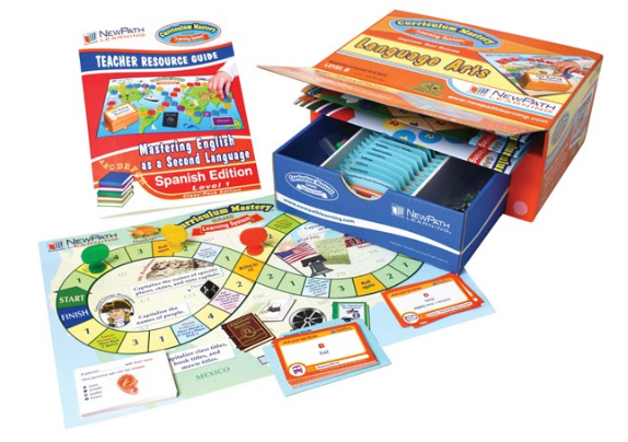 Mastering English as a Second Language Curriculum Mastery® Game - Spanish - Class-Pack Edition