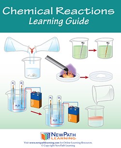 Chemical Reactions Student Learning Guide - Grades 6 - 10 - Downloadable eBook