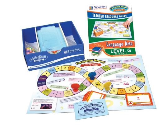Grade 7 Language Arts Curriculum Mastery® Game - Class-Pack Edition