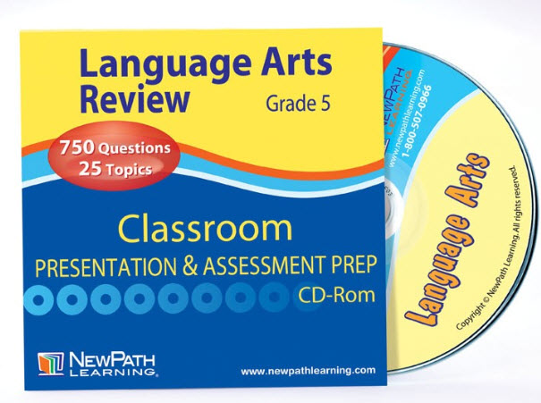 TEXAS Grade 5 Language Arts Interactive Whiteboard CD-ROM - Site License