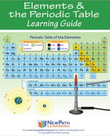 Elements & the Periodic Table Student Learning Guide - Grades 6 - 10 - Downloadable eBook