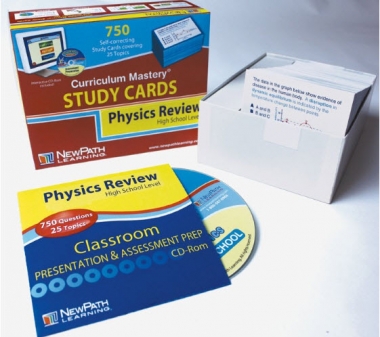 High School Physics Study Cards