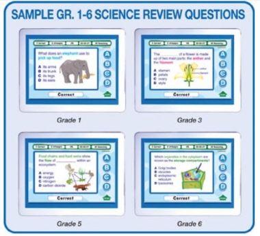 MimioVote Science Question Set - Grades 1 - 6