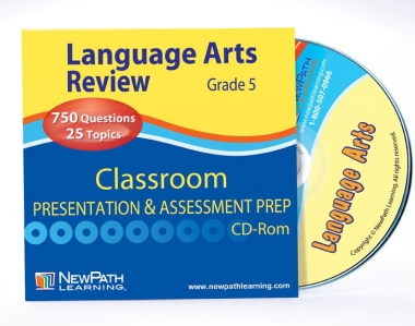 NEW YORK Grade 5 Language Arts Interactive Whiteboard CD-ROM - Site License