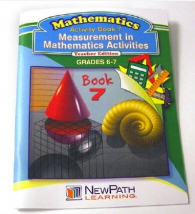 Measurement in Mathematics Activities Series Workbook - Book 7 - Grades 6 - 7 - Print Version