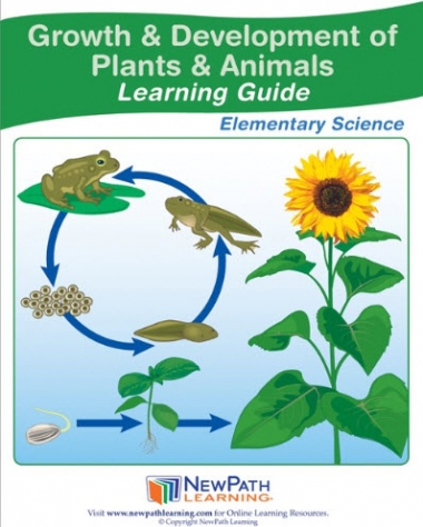 Growth and Development of Plants and Animals Student Learning Guide - Grades 3 - 5 - Downloadable eBook