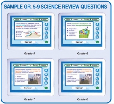 MimioVote Science Question Set - Grades 5 - 10