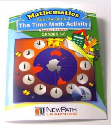The Time Math Activity Series Workbook - Book 3 - Grades 5 - 6 - Print Version