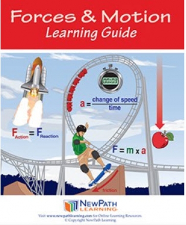 Forces & Motion Student Learning Guide - Grades 6 - 10 - Downloadable eBook
