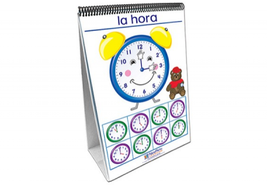 Time, Money & Measurement Curriculum Mastery® Flip Chart Set - Early Childhood - Spanish Version