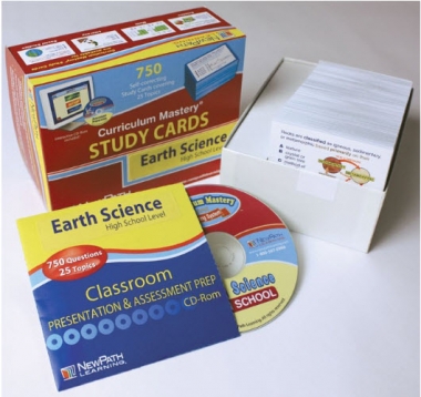 High School Earth Science Study Cards