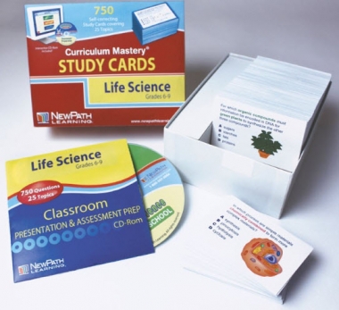 Middle School Life Science Study Cards