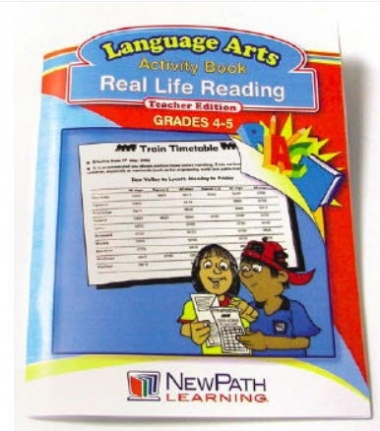 Real Life Reading Workbook - Grades 4 - 5 - Print Version
