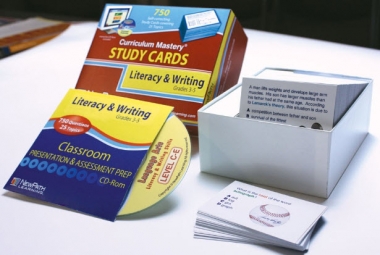 Mastering Literacy & Writing Skills - Grades 3 - 5 Study Cards