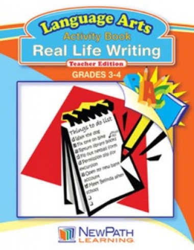 Real Life Writing - Grade 3 - 4 - Downloadable eBook