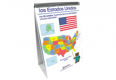 Geography - Social Studies Curriculum Mastery® Flip Chart Set - Early Childhood - Spanish Version