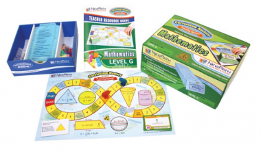 CALIFORNIA Grade 7 Math Curriculum Mastery® Game - Class-Pack Edition