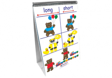 Positions/Opposites Curriculum Mastery® Flip Chart Set - Early Childhood - English Version