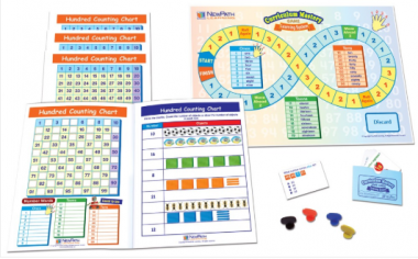 Hundred Counting Chart Learning Center, Gr. 1-2