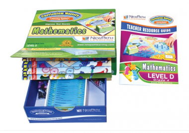 CALIFORNIA Grade 4 Math Curriculum Mastery® Game - Class-Pack Edition