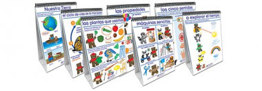 Science Readiness Flip Chart Set - Set of 7 - Early Childhood - SPANISH EDITION