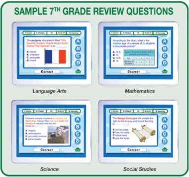 MimioVote Grade 7 Question Set - Math, Language Arts, Science & Social Studies