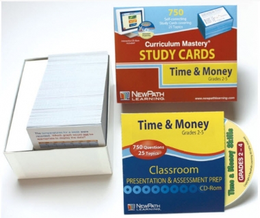 Time & Money Skills - Grades 2 - 4 Study Cards