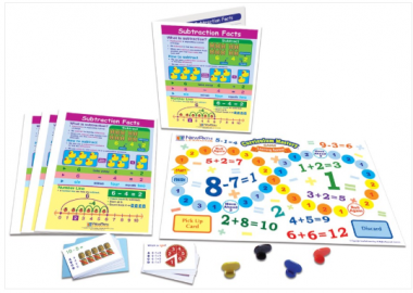Subtraction Facts Learning Center, Gr. 1-2