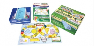 All About Geometry Curriculum Mastery® Game - Grades 3 - 6 - Class-Pack Edition