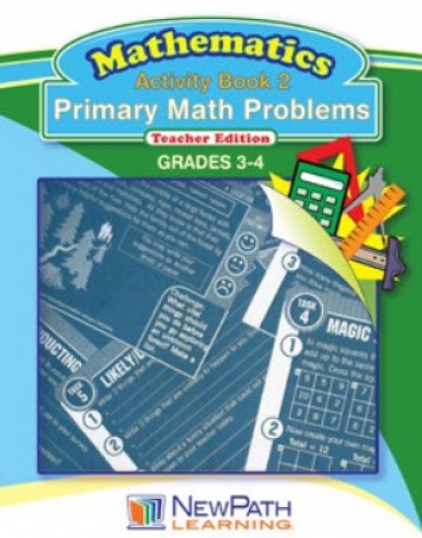 Primary Math Problems Series - Book 2 - Grades 3 - 4 - Downloadable eBook