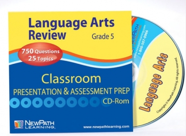 Grade 5 Language Arts Interactive Whiteboard CD-ROM - Site License