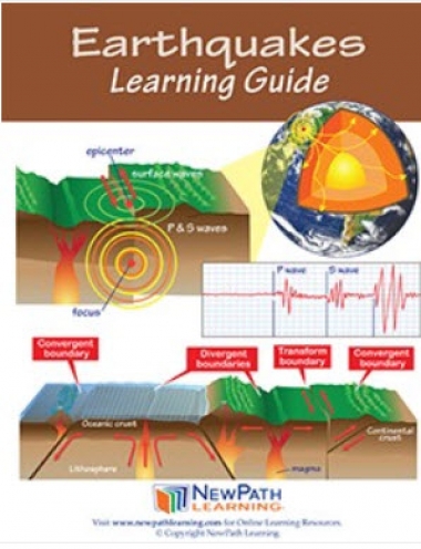 Earthquakes Student Learning Guide - Grades 6 - 10 - Downloadable eBook