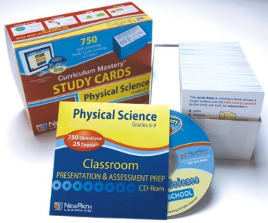 Middle School Physical Science Study Cards