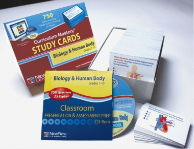 Biology & the Human Body - Grades 6 - 10 Study Cards