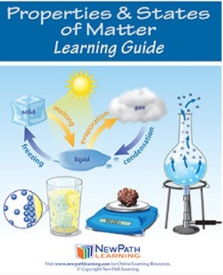  Properties & States of Matter Student Learning Guide - Grades 6 - 10 - Downloadable eBook