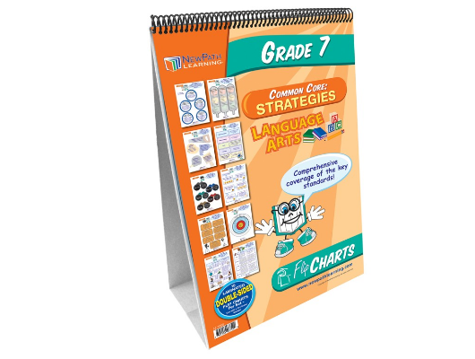 ELA Common Core Curriculum Mastery® Flip Chart Set - Grade 7