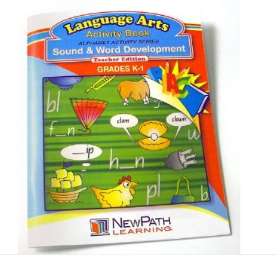  Alphabet Activity Series - Sound and Word Development Workbook - Grades K - 1 - Print Version