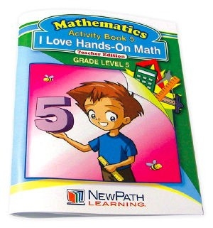  I Love Hands-On Math Workbook - Grade 5 - Print Version