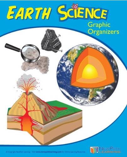  Earth Science Graphic Organizers Gr. 6-8 - Print Version - Set of 10