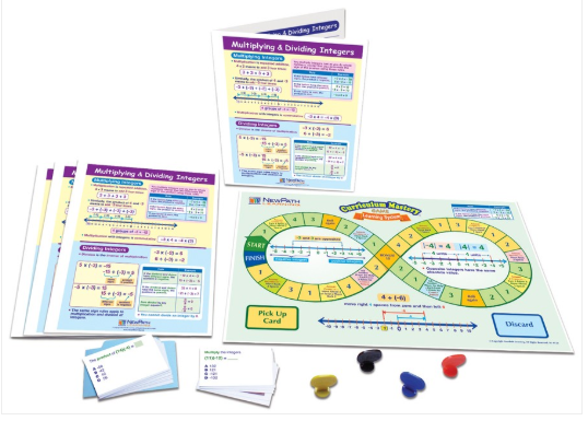 Multiplying & Dividing Integers Integers Learning Center, Gr. 6-9